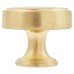 Crofts & Assinder Calgary Round Cabinet Knob - 35mm Diameter - Satin Brass Crofts & Assinder Calgary Round Cabinet Knob - 35mm Diameter - Satin Brass