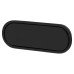 Exel Eccles Oval Flush Cabinet Pull Handle - 117 x 47mm - Matt Black
