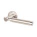 Steelworx Satin/Polished Stainless Steel Door Handles on Round Rose - Astoria Range 