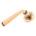 From The Anvil Polished Bronze Door Handles on Round Rose - Avon Range 