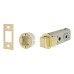 UNION JFL27 FastLatch Tubular Push-Fit Bathroom Deadbolt - 60mm Case - 44mm Backset - Polished Brass