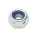 Self Locking Nut Nylon Insert - M10 - Zinc Plated - Pack of 25