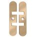 Numatic Concealed Jamb Door Closer Face Plate - Polished Brass