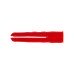 Rawlplug HDPE Plastic Wall Plug - 6 x 31mm - Red - Pack of 100