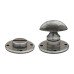 Olde Forge Bathroom Turn & Release - 41mm Diameter - Pewter - Pair