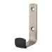 Cubicle Coat Hook - 19-20mm Panels - 304 Stainless Steel