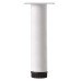 Rothley Round Adjustable Cabinet Furniture Leg - 32 x 700mm - White