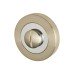Excel Bathroom Turn & Release - 52mm Diameter - Satin Nickel/Polished Chrome