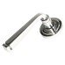 From The Anvil Polished Stainless Steel Door Handles on Round Art Deco Rose - Avon Range From The Anvil Polished Stainless Steel Door Handles on Round Art Deco Rose - Avon Range