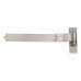GateMate Medium Duty Cranked Hook & Band Gate Hinge - 450 x 45mm - 316 Stainless Steel - Pair