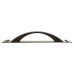 Exel Titan Georgian Cabinet Pull Handle on Backplate - 96mm Centres - Pewter