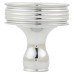 Heritage Brass by M Marcus Venetian Round Cabinet Knob - 32mm Diameter - Polished Chrome