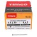 TIMCO Solo Chippy Pozi Countersunk Wood Screws - 3.5 x 50mm - Zinc Plated - Pack of 200