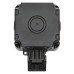 Knightsbridge 13A IP66 1 Gang Switched Outdoor Weatherproof Socket with Neon - Black