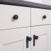 Hendel & Hendel Barrington Cabinet Knob on Backplate - 32mm Diameter - Matt Black Hendel & Hendel Barrington Cabinet Knob on Backplate - 32mm Diameter - Matt Black
