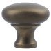 Alexander & Wilks Wade Round Cabinet Knob - 32mm Diameter - Antique Brass