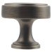 Crofts & Assinder Calgary Round Cabinet Knob - 40mm Diameter - Brushed Iron