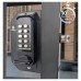 BL3030 External Marine Grade Easicode Pro Back to Back Mini Push Button Gate Code Lock - Black