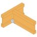 Simpson Strong Tie Mini Joist Hanger - 50mm Width
