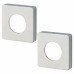 Jigtech Square Passage Rose Cover - 52 x 52mm - Polished Chrome Jigtech Square Passage Rose Cover - 52 x 52mm - Polished Chrome