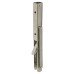 Exel Folding Shelf Brackets - 254mm Length - Satin Stainless Steel - Pair