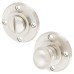 Burlington BUR80 by Frelan Bathroom Turn & Release with Stepped Rose - 53mm Diameter - Satin Nickel