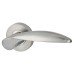 Jigtech Cresta Latch Door Handle on Rose Kit - Passage - Satin Chrome