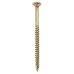 TIMCO Velocity Pozi Countersunk Wood Screws - 6.0 x 100mm - Yellow Zinc - Pack of 100