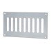Exel Plain Slotted Vent - 165 x 89mm - 3040mm² Free Air Flow - Satin Stainless Steel