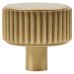 Hendel & Hendel Barrington Round Cabinet Knob - 32mm Diameter - Satin Brass