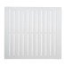 Hit & Miss Vent - 271 x 247mm - 13000mmÂ² Free Air Flow - White Plastic