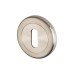 Hampstead Escutcheon - 50mm Diameter - Keyhole - 316 Satin Stainless Steel