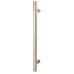 Exel 30mm T-Bar Door Pull Handle - Bolt Fix - 450mm Centres - Satin Stainless Steel