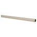 Exel Stair Rod with Plain Finials - 900mm Length - Satin Nickel