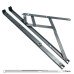 uPVC/Timber Standard Window Friction Stay Hinge - 17mm Stack - 16 uPVC/Timber Standard Window Friction Stay Hinge - 17mm Stack - 16