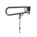 Fitzroy of London Hinged Support Grab Rail With Leg - 800 x 200mm - Polished Stainless Steel Fitzroy of London Hinged Support Grab Rail With Leg - 800 x 200mm - Polished Stainless Steel