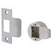 Exel Quick Latch Passage Tubular Latch - 71mm Case - 57mm Backset - Round - Satin Nickel
