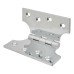 Parliament Hinge - 100 x 50 x 100mm - Polished Chrome - Pair