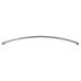 Croydex Shower Rail - Premium Telescopic Curved Rod - 1080-1850mm Length - Chrome