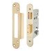 Hampstead Architectural Euro Profile Sashlock - 65mm Case - 44mm Backset - Radius - PVD Brass