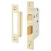 ERA Bathroom Lock - 64mm Case - 44mm Backset - Polished Brass