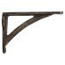 Olde Forge Curved Shelf Bracket - 110 x 80mm - Pewter Effect