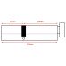 ERA 1 Star 6 Pin Kitemarked 100mm Euro Thumbturn Cylinder - 55mm Turn + 45mm - Polished Brass
