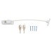 Cable Window Restrictor - White