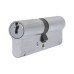 ERA 1 Star 6 Pin Kitemarked 95mm Euro Double Cylinder - 45 + 50mm - Satin Chrome - Keyed to Differ