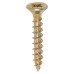TIMCO Solo Chippy Pozi Countersunk Wood Screws - 4.0 x 25mm - Yellow Zinc - Pack of 200