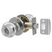 Exel Bala Hotel Mortice Door Knobset - Bathroom - 65mm Rose Diameter - Polished Stainless Steel