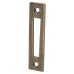 Hampstead Aspen Lines Locking Mortice & Hook Plate Window Fastener - Reversible - Antique Brass