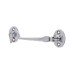 Exel Cabin Hook & Eye - 100mm Length - Polished Chrome