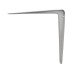 Exel London Pattern Shelf Bracket - 350 x 300mm - Silver